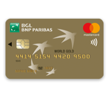 carte bancaire Mastercard Gold